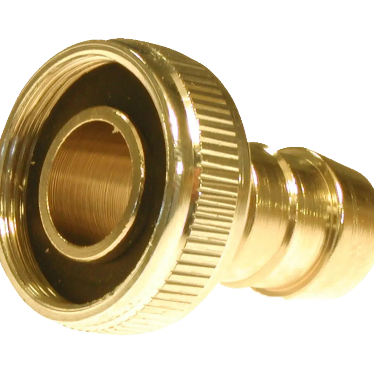 Slangeforskruning 1/2" messing
