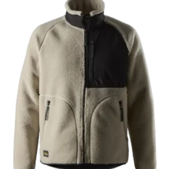 Snickers 8016 fiberpelsjakke lys sand/sort str. XL