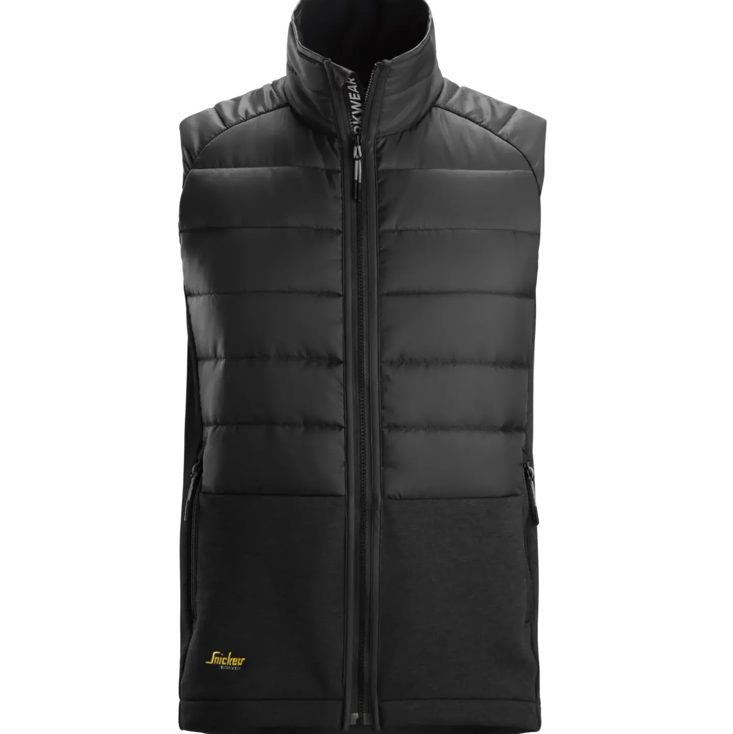 Snickers Flexiwork hybridvest sort str. 2XL