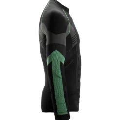Snickers Flexiwork undertrøje langærmet sømløs sort/grå str. 2XL