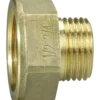 Spidsmuffe 1/2"x3/8" messing