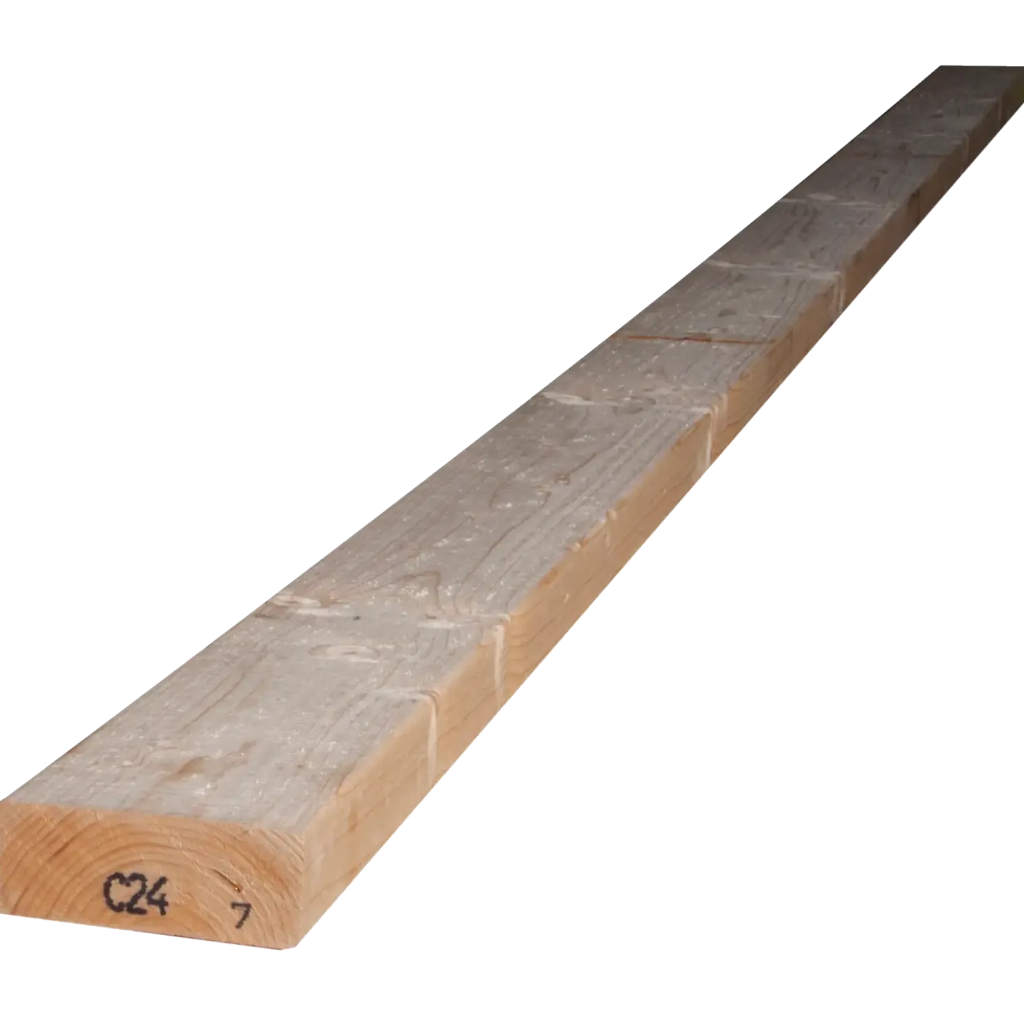 Spærtræ gran C24 47x125 mm (45x120) x 4,2 m