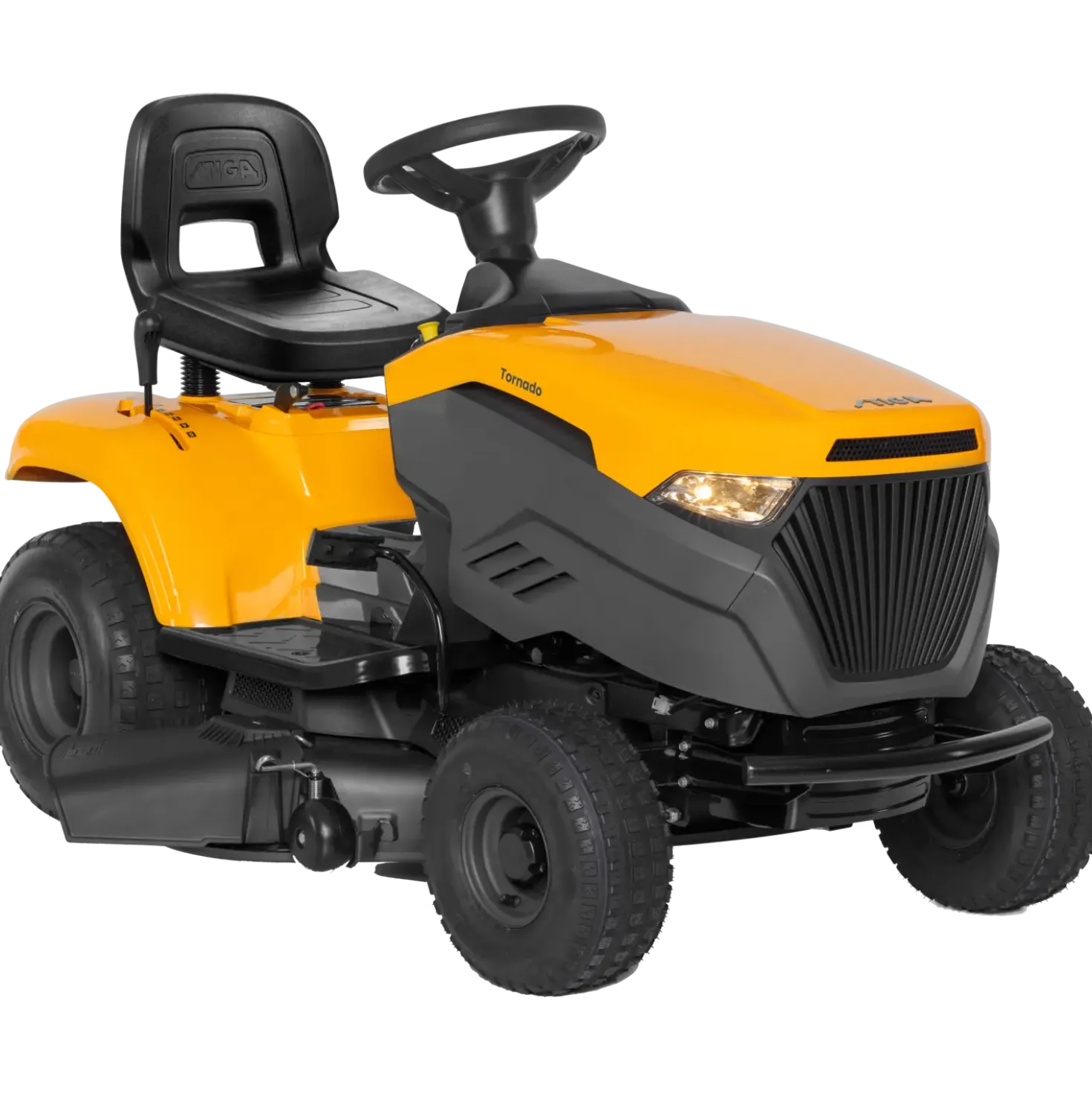 Stiga 398M Tornado havetraktor med manuelt gear