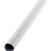 Stålrør Ø19 mm x 2,44 m hvid