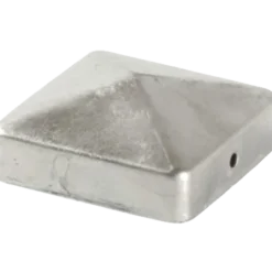 Stolpehat Pyramide Galvaniseret 97x97 mm