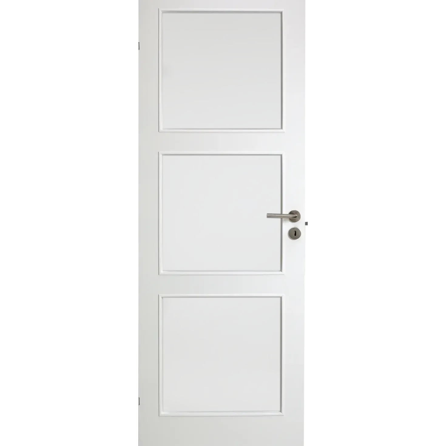 Swedoor Clever-line Easy GW3 m/glas glat hvid 40x825x2040 mm
