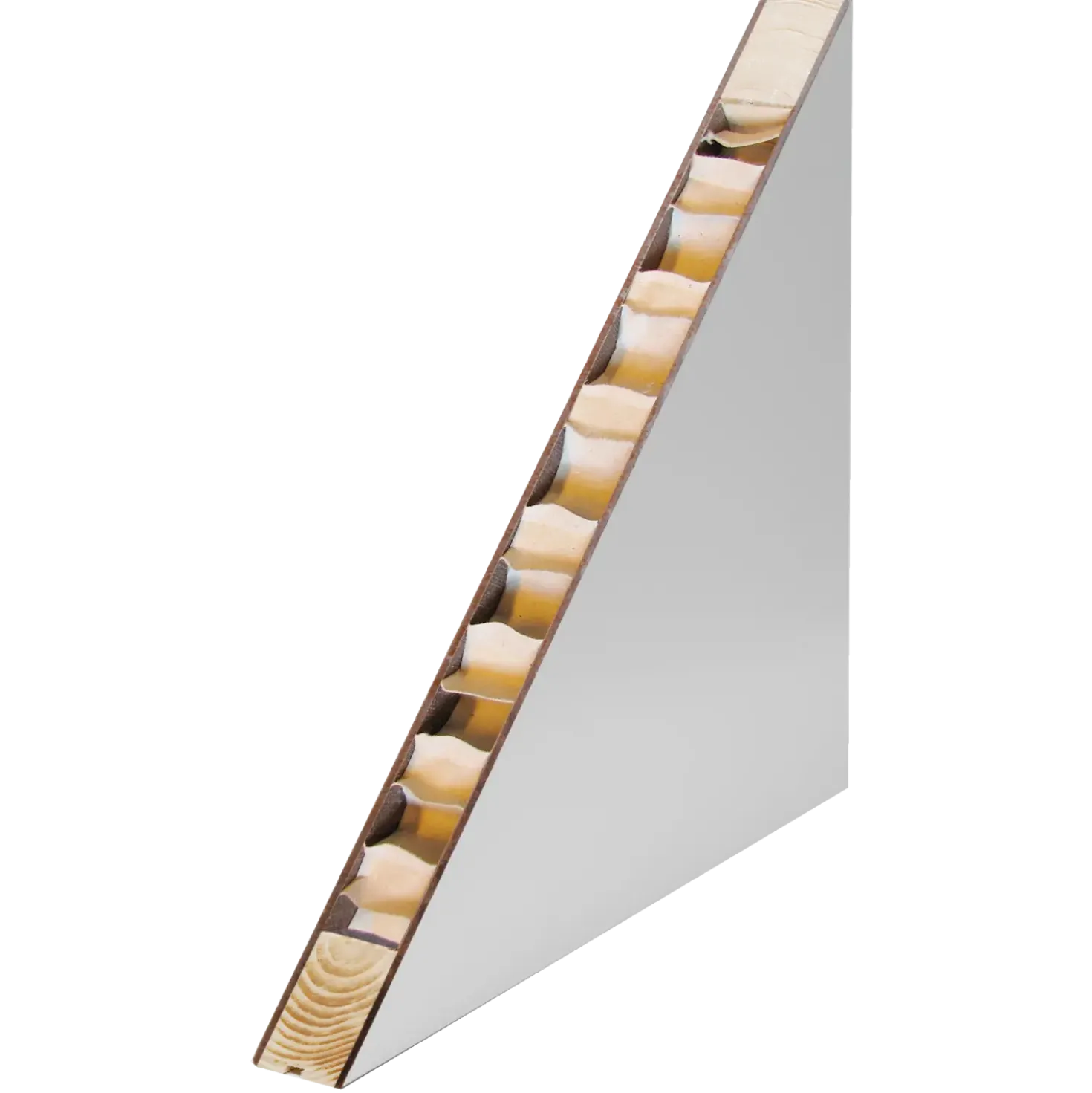 Swedoor Clever-line Easy GW3 m/glas glat hvid 40x825x2040 mm