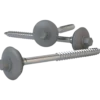 Swisspearl 100 tagskrue m/tætningsskive 6x100 mm grå 100 stk