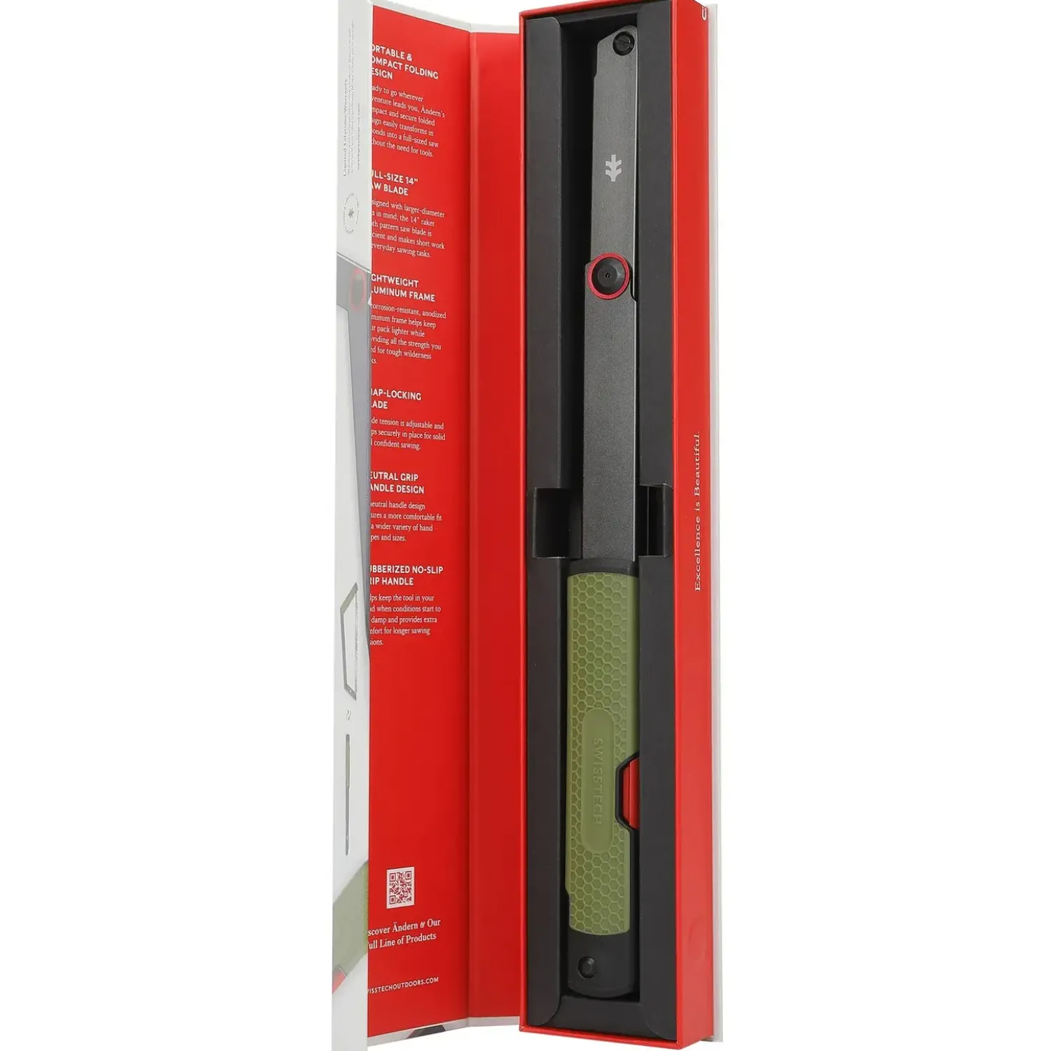 SwissTech Ändern foldbar sav 41,4 cm