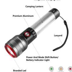 Swisstech Vielseitig multifunktionslygte 120 lumen