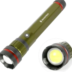 Swisstech Zuverlässig lommelygte m/powerbank 6500 lumen