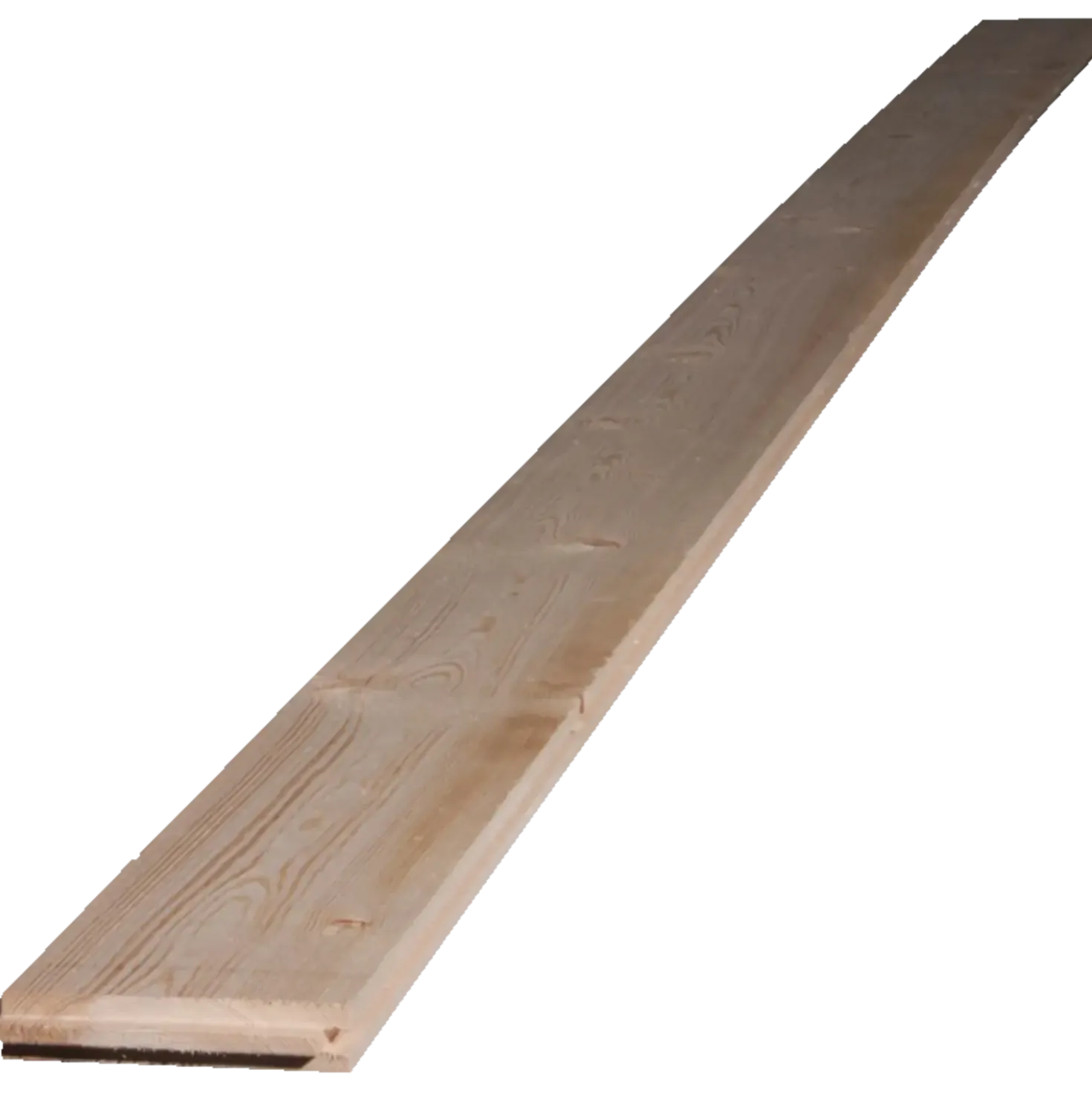 Tagbrædder fyr/gran rupløjede m/endenot 25 x 125 mm x 5,40