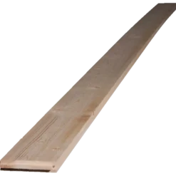 Tagbrædder fyr/gran rupløjede m/endenot 25 x 125 mm pr. løbende m