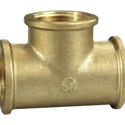 Tee 1/2" messing