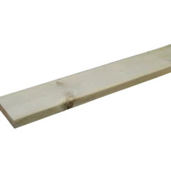 Terrassebrædder GDS glat fyr trykimprægneret 32 x 125 mm L - 390 cm