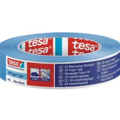 Tesa afdæknings/malertape blå 50 m x 25 mm
