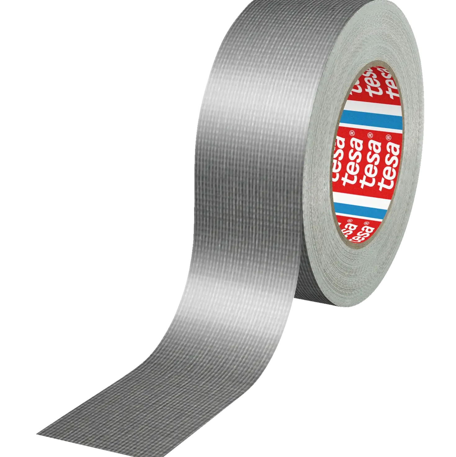 Tesa gaffa/lærredstape standard sølvgrå 50 m x 48 mm