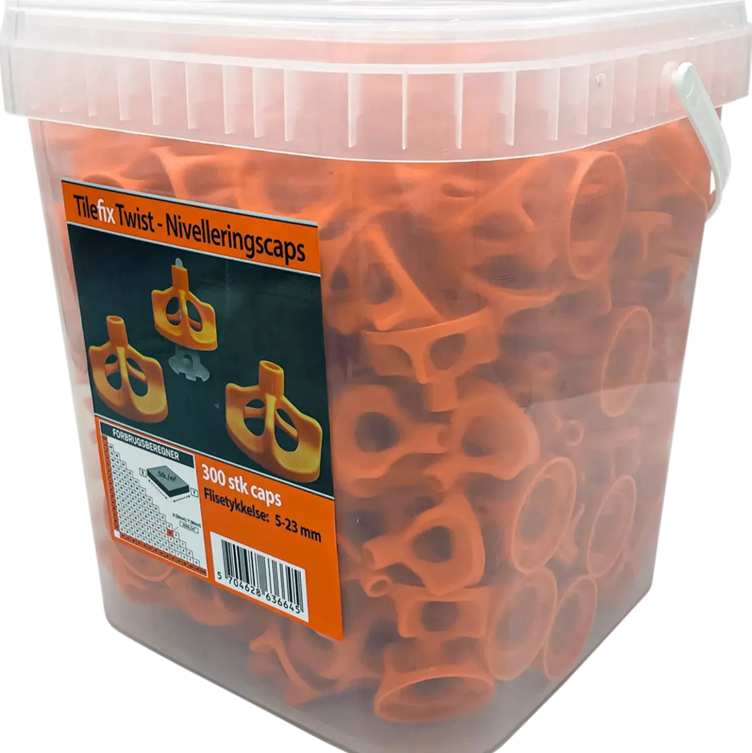 Tilefix twist flisenivelleringscaps 100 stk