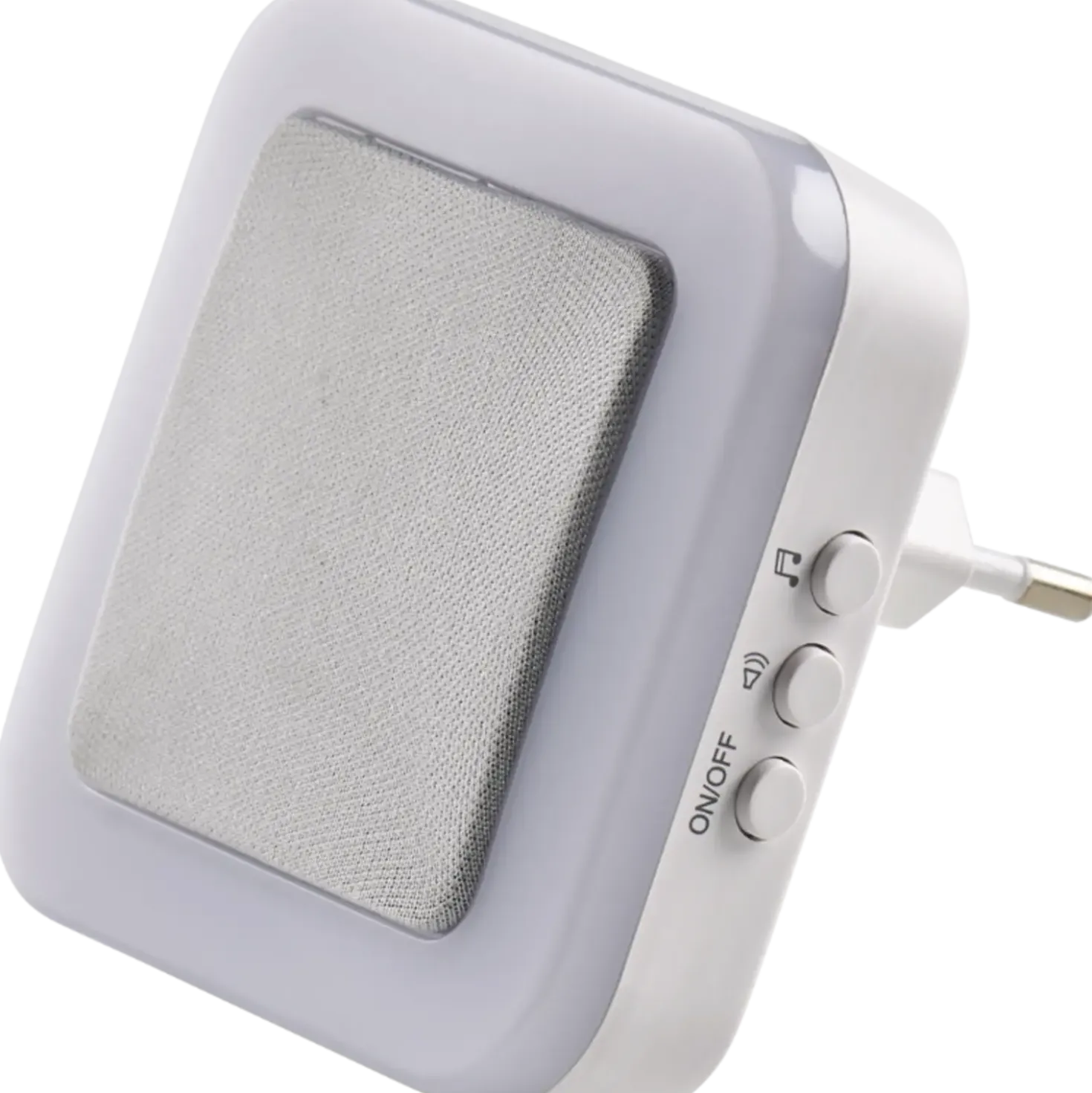 TREND New Premium Bluu dørklokke trådløs plugin hvid