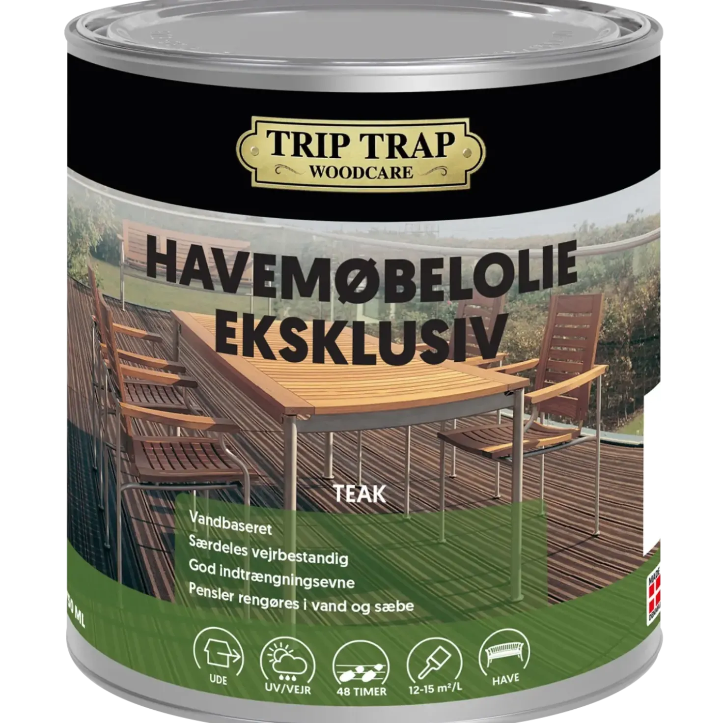 Trip Trap havemøbelolie eksklusiv teak 0,75 L