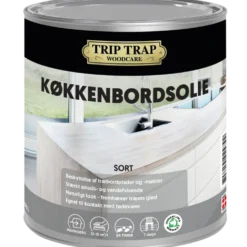Trip Trap køkkenbordsolie sort 0,75 L