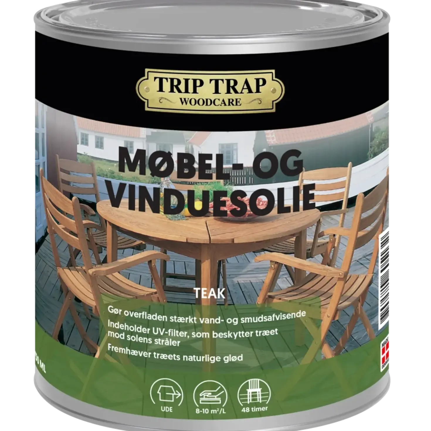 Trip Trap møbel og vinduesolie teak 0,75 L