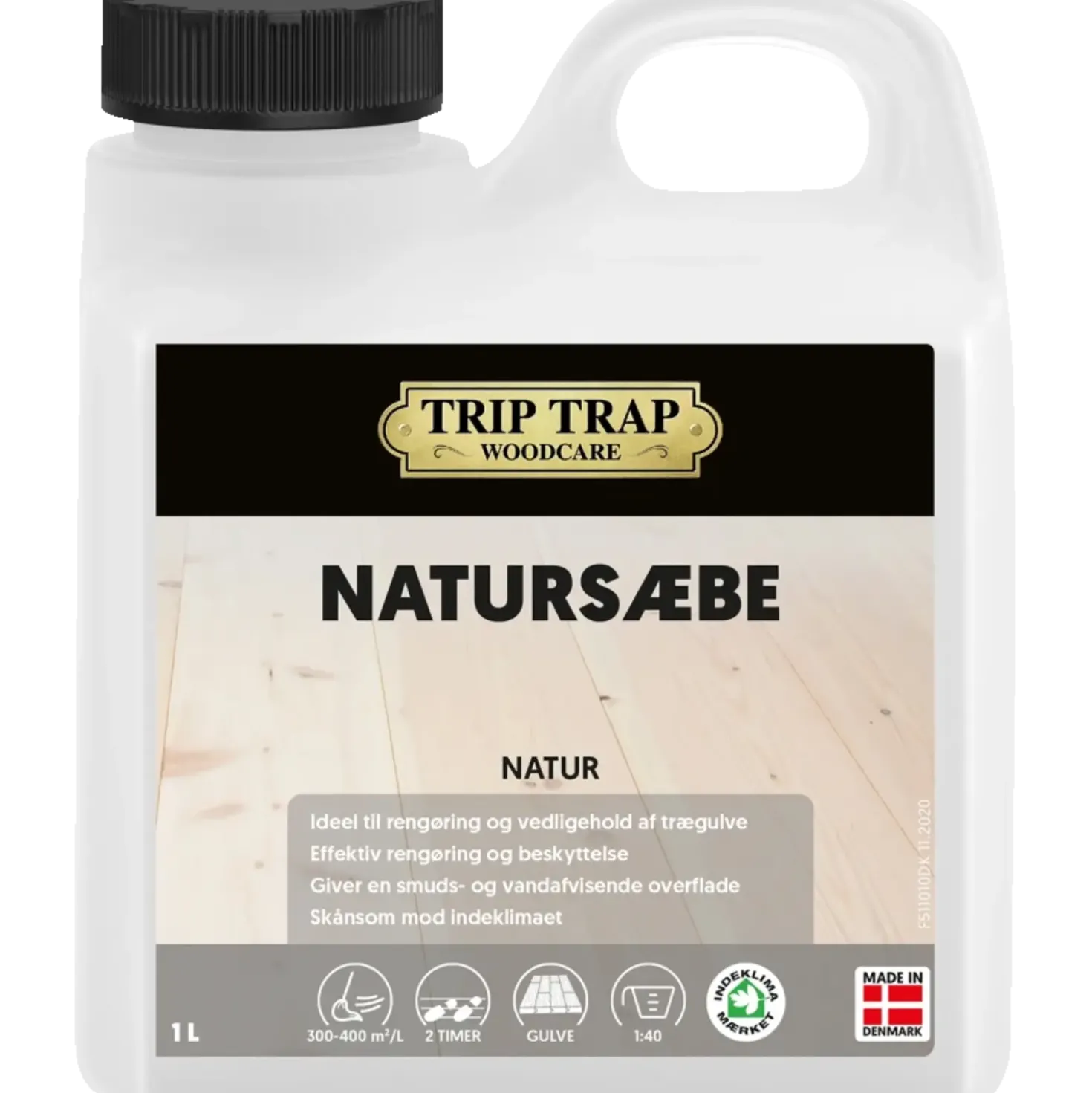 Trip Trap natursæbe hvid 1 L
