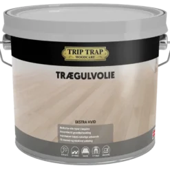 Trip trap trægulvolie ekstra hvid 2,5 L