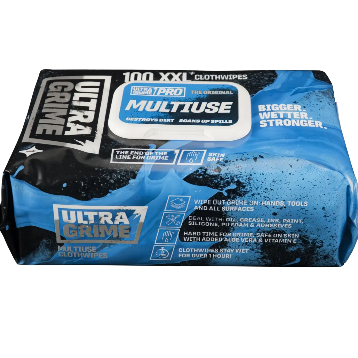 Ultragrime industri wipes 100 stk.