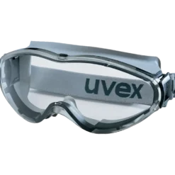 Uvex Ultrasonic Supravision UV beskyttelsesbrille grå/sort med klar glas