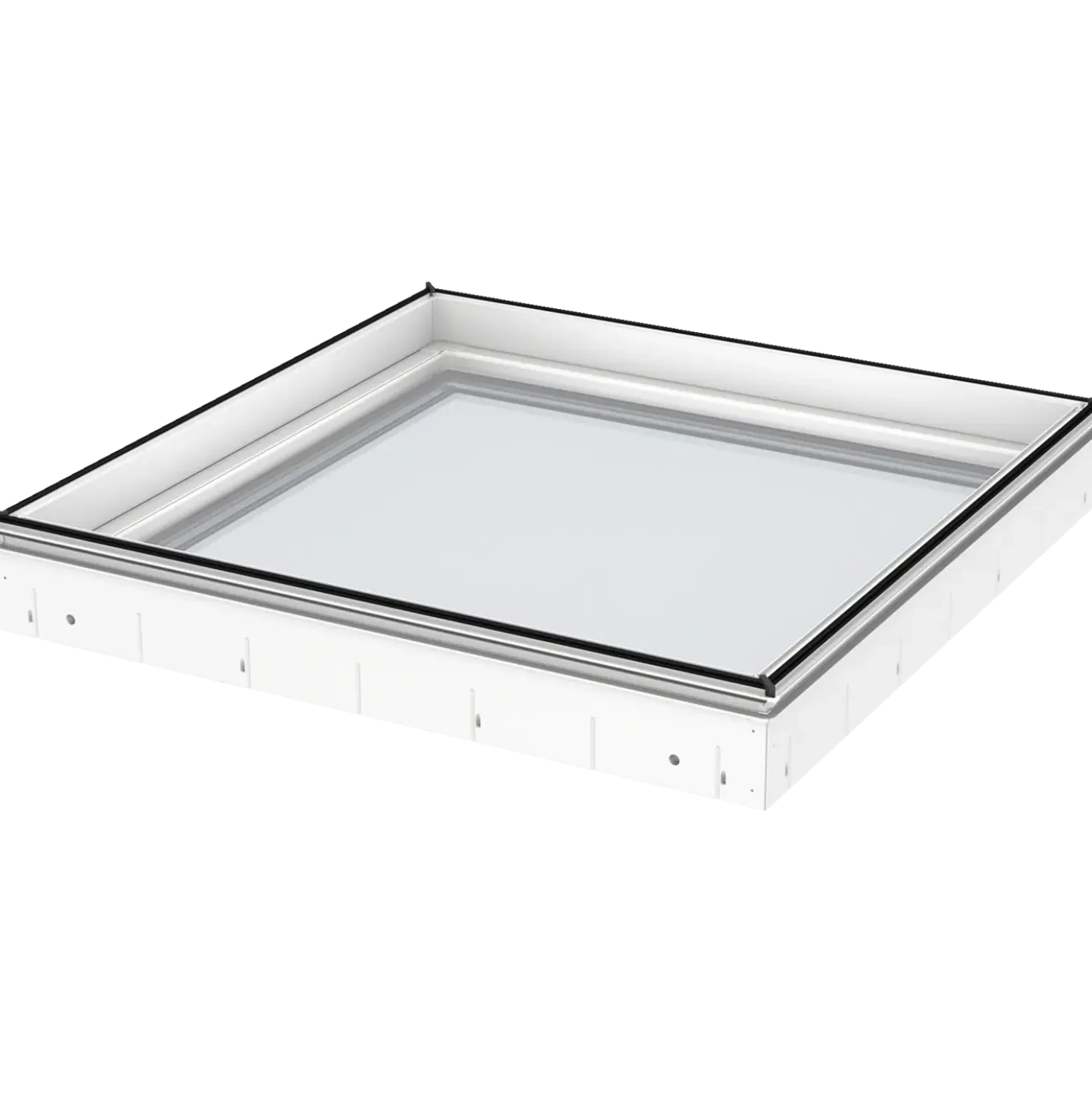 Velux CFU 060060 fast karm, fladtagsvindue 3-lags 60x60 cm