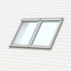 Velux EBL MK04 tvillingeinddækning til fladt tag 78x98 cm