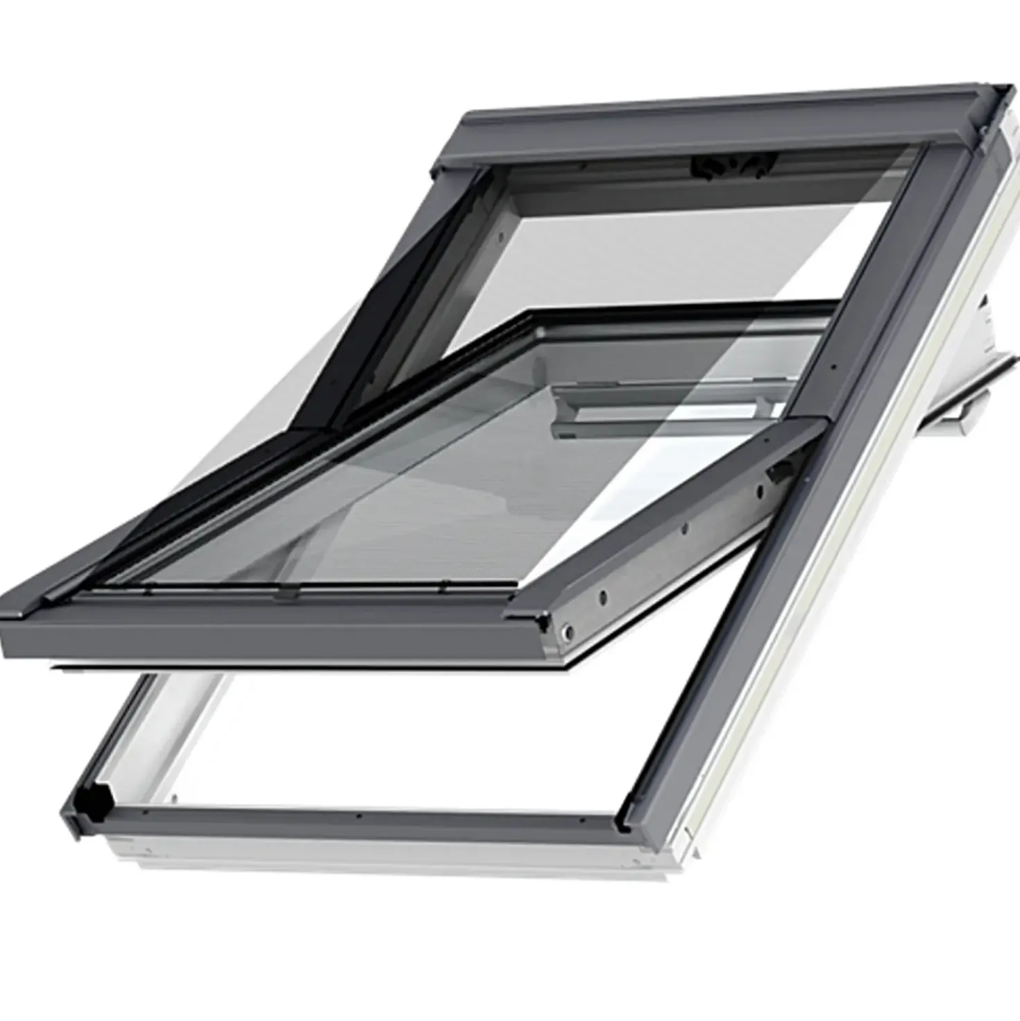 VELUX markise solcelledrevet MSL MK08 sort, 78 x 140 cm