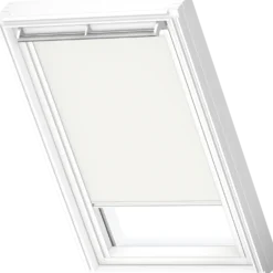 VELUX mørklægning manuel DKL MK08 hvid, 78 x 140 cm hvide skinner