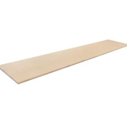Wallmann bambus limtræshylde ubehandlet 18x400x2000 mm