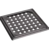 Wavin rustfri rist og ramme 150x150 mm