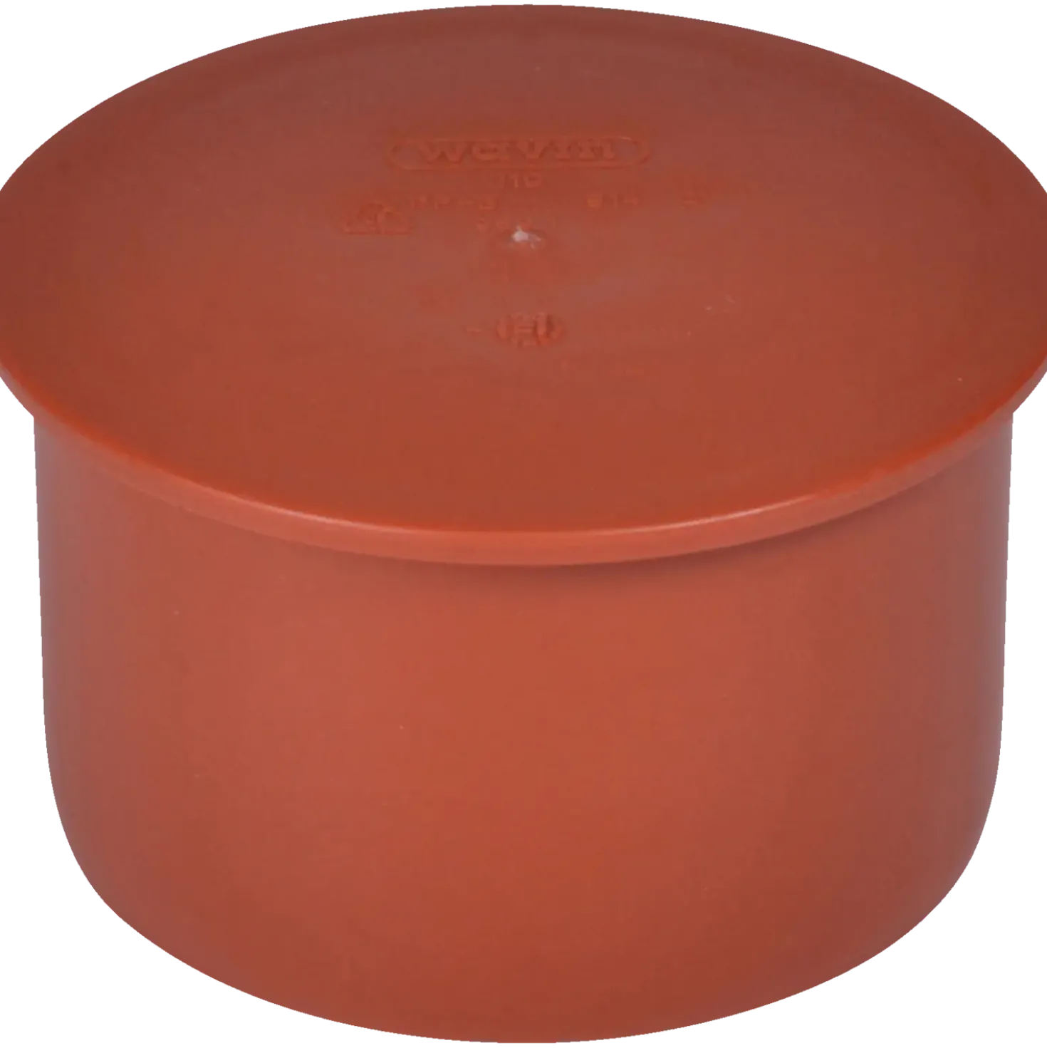 Wavin Wafix kloakrør PP rød prop 160 mm