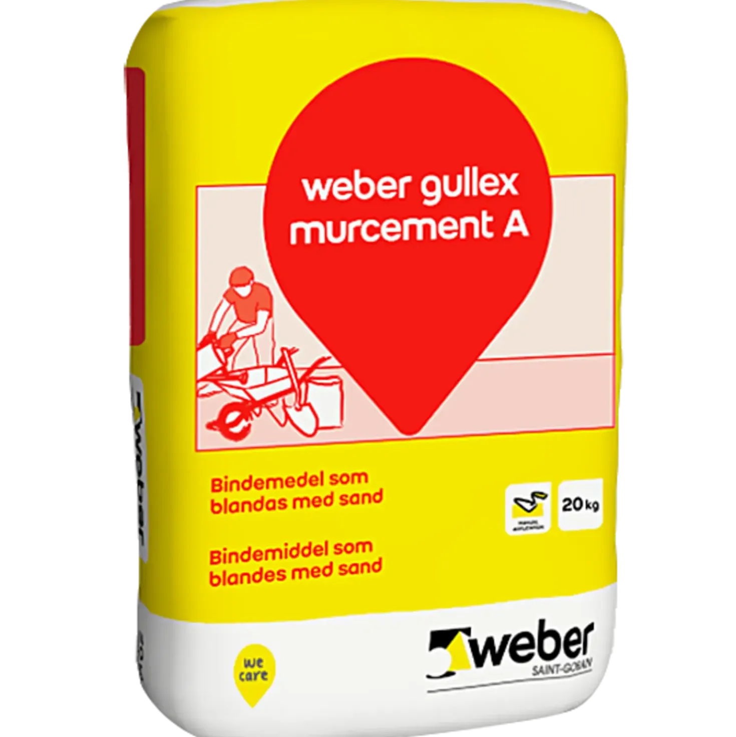 Weber Gullex Murcement A 20 kg