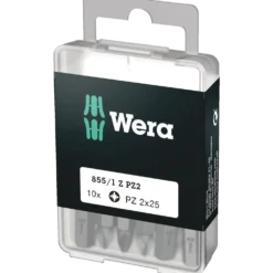 Wera DIY bitsæt 855/1Z PZ 2x25 10 stk