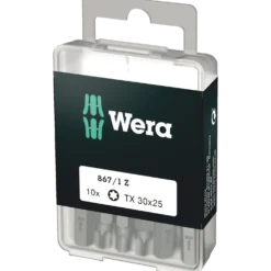 Wera DIY bitsæt 867/1Z TX30x25 10 stk