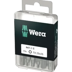 Wera DIY bitsæt 867/1Z TX25x25 10 stk