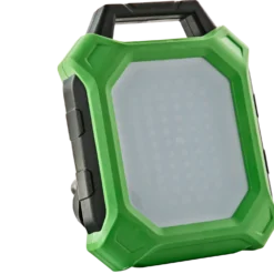 Wexim bandit worklight LED 10W med batteri grøn