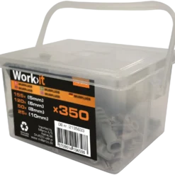 Work>it rawlplugs til mur 320 stk
