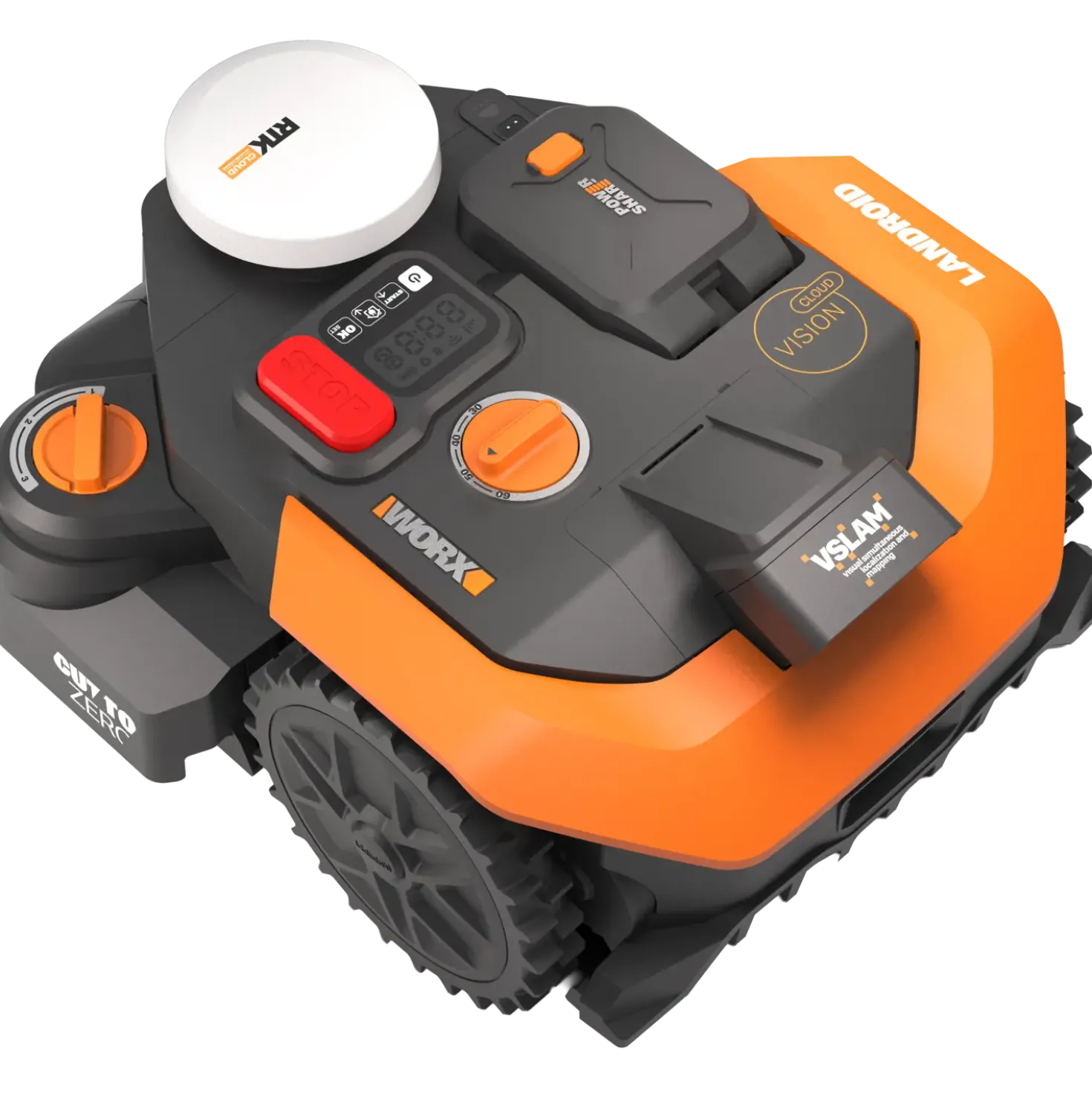 Worx WR308E Vision Cloud robotplæneklipper 800 m² inkl. garage