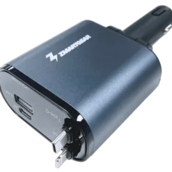 Zmartgear 12V oplader med udtrækkelige kabler