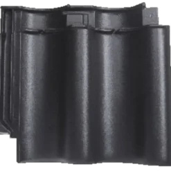 Zwilling dobbelt vingefalstagsten, dybsort engoberet